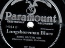 jazz 78 KING OLIVER PARAMOUNT 14024 LONGSHOREMAN BLUES/I'M THROUGH