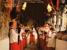 CHOIR OF ST MICHAEL'S COLLEGE TENBURY torches favourite christmas carols LP PS