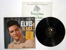 PRESLEY  ELVIS IS BACK LPM-2231 STICKER BEST VERSION LOB