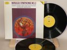 DGG 427 328-1 Mahler Symphonie No. 3 Leonard Bernstein 2LP Box Book TAS TOP M-