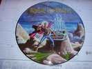 iron maiden picture disc vynil record phantom of the opera run to the hills live