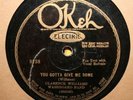 Okeh 8738 Clarence Williams Washboard Band You Gotta Give Me Some What It Takes