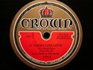 Crown 3105 Eubie Blake It Looks Like Love High Steppers Let's Get Friendly 78
