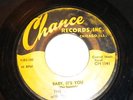 THE SPANIELS - CHANCE- 1141- BABY IT'S YOU , BOUNCE - RARE  DOO - WOP - ORIGINAL