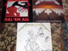 Metallica Justice for all Kill em all Master of puppets
