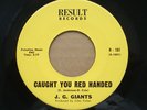 Texas punk 45 J.G. Giants on Result Records, 