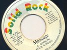KILLER REGGAE 45 MESSAGE ERROL GORDON SOLID ROCK 45 ex+ nos ?