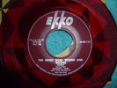 ROBERTA LINN the music goes 'round RED VINYL POP 45 1950s EKKO eddie cochran?