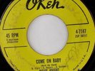 rare Soul 45 MARIE KNIGHT come on baby OKEH Hear