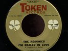 RARE DOO WOP 45 THE RESONICS ON LUCKY TOKEN