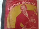 VERY RARE Coleman Hawkins 78 RPM KING OF THE TENOR SAX 3 Record Book Set -Davis