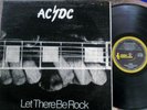 AC DC Let There Be Rock LP AUSSIE ALBERTS Black