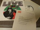 AC/DC - LIVE FROM ATLANTIC STUDIOS LP PROMO LAAS-001 W/ LETTER ORIGINAL US AC DC