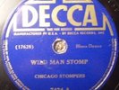 Chicago Stompers on Decca 7424 Jimmy Blythe 1931 Sides State Street Ramblers