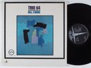 BILL EVANS Trio 64 VERVE LP
