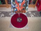 WARLORD-RISING OUT OF THE ASHES LP RED VINYL UNPLAYED COPY 100 COPIES ONLY