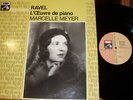 EMI FRANCE:MARCELLE MEYER: RAVEL PIANO WORKS 2LPs MINT- ALL RECORDS PLAY GRADED