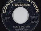 Northern Soul 45 DEE CLARK That's My Girl CONSTELLATION HEAR