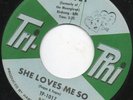 Harvey - She Love Me So - Original Press Tri - Phi 7 Inch