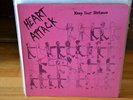 Heart Attack lp keep your distance ORIGINAL killed by death MAD kraut bad brains