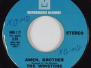 Funk Breaks/Crossover Soul 45 WINSTONS Amen, Brother METROMEDIA HEAR