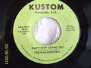 THE WILD PROPHETS ON KUSTOM  #1001 CAN'T STOP LOVING YOU / DO I HAVE TO COME
