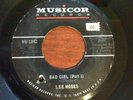 Lee Moses Deep Northern Soul 45 Bad Girl Musicor 1242