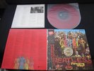 Beatles Sgt. Peppers Japan Red Wax Vinyl MONO LP 1982 Black OBI Sergent Sgt