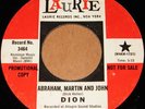 DION WLP PROMO DJ COPY 45 w/SLEEVE 