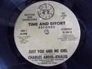 Modern Soul 45 CHARLES ABDUL-KHALIQ Just You & Me Girl HEAR Time & Effort RARE