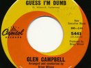 GLEN CAMPBELL on Capitol | guess i'm dumb | BRIAN WILSON | LISTEN