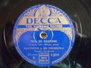 MANTOVANI and His Orchestra Val Merrall Tell me Marianne 78 DECCA F8771