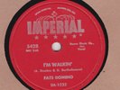 CLASSIC FATS DOMINO (1) ON IMPERIAL 78 5428