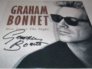 GRAHAM BONNET Here Comes the Night - VINYL Rainbow Michael Schenker Group SIGNED