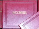 12 Vintage 45 RPM Records in Red Encyclopedia Case Book #67 Near Mint to Mint