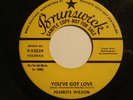 Rockabilly 45 Peanuts Wilson on Brunswick, promo copy, 