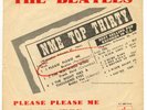 THE BEATLES 1st Press  EP 45 Spain PS  PLEASE PLEASE ME  1963  Green label