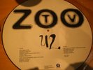 U2 ZOO TV PICTURE DISC PROMOCIONAL NORTH AMERICAN TOUR SPRING 1992
