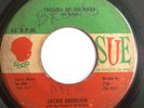 R&B NEW BREED 45-JACKIE BRENSTEIN-TROUBLE UP THE ROAD