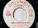Soul 45 * Liz Verdi * Think it over * Mint- Unplayed promo