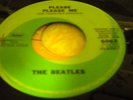 THE BEATLES - GREEN STARLINE -6063  - PLEASE  PLEASE ME / FROM ME VG+   WOW 