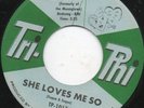 Harvey - She Love Me So - Original Press Tri - Phi 7 Inch