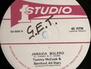 12 INCH / TOMMY MCCOOK / JAMAICA BOLERO / STUDIO 1 / LISTEN