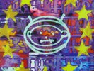 U2 - Zooropa LP Original 1993 Lyrics Insert Inner Sleeve Brazil NM
