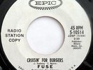 FUSE (Cruisin' For Burgers) WLP PROMO '69 hard psych fuzz PRE-CHEAP TRICK & NAZZ
