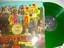 FRENCH LP GREEN VINYL  BEATLES DC 1 Sgt Peppers Lonely Hearts Club Band