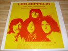 LED ZEPPELIN  last train to vancouver  LP Live 1970 Canada RED WHITE VINYL
