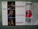 ASD655 RED SEMI ELGAR CELLO CONCERTO/SEA PICS.JAC DU PRE/JANET BAKER NM