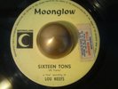 Popcorn R&B Soul - 45 - Lou Neefs - Sixteen Tons - Moonglow - HEAR