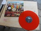Australian issue SERGENT PEPPER LONELY HEARTS CLUB beatles record lp RED VINYL +